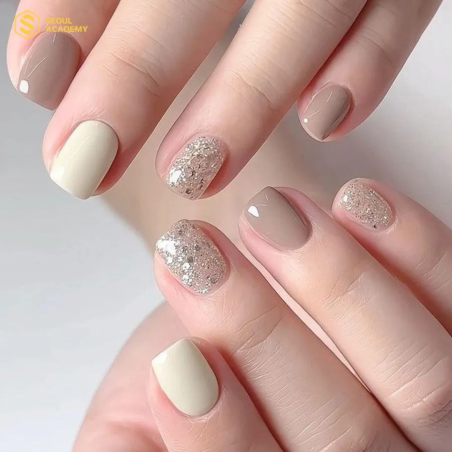 Nail màu nude là mẫu cực kỳ tôn da Nail màu nude là mẫu cực kỳ tôn da