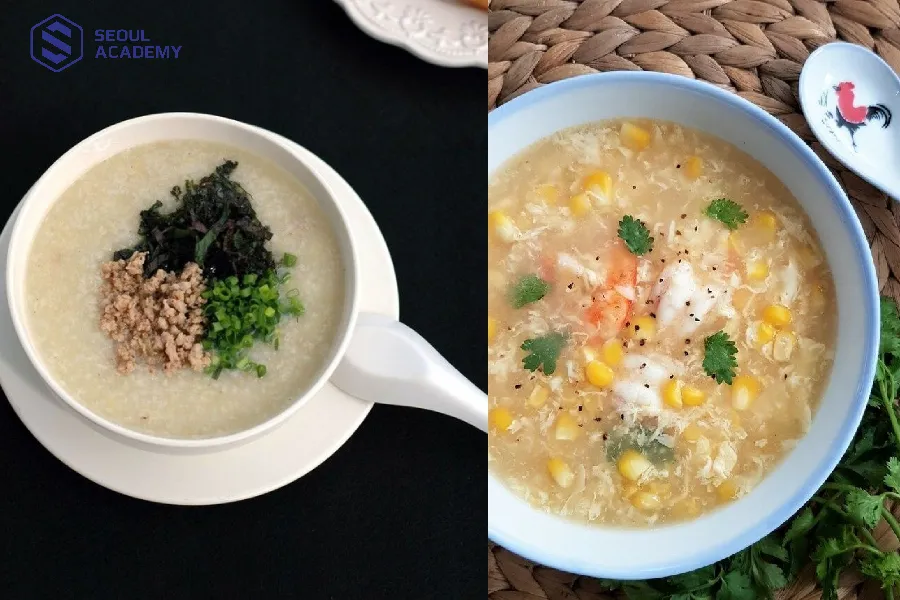 Cháo thập cẩm hay cháo thịt là một lựa chọn không tồi