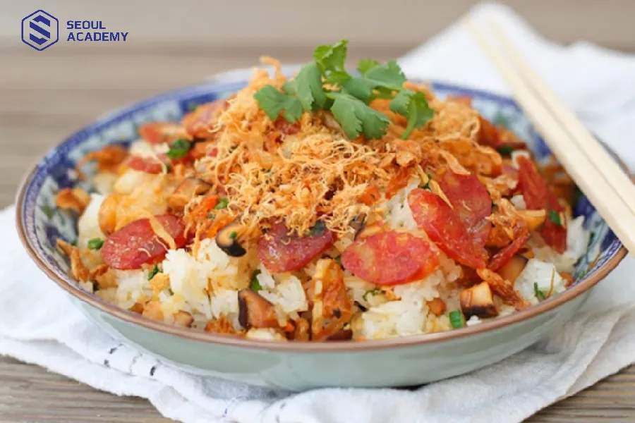 Xôi mặn bổ sung nhiều chất dinh dưỡng