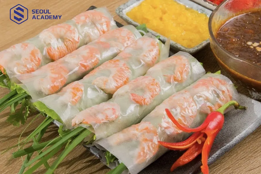 Gỏi cuốn siêu dễ ăn trong ngày mùng 1