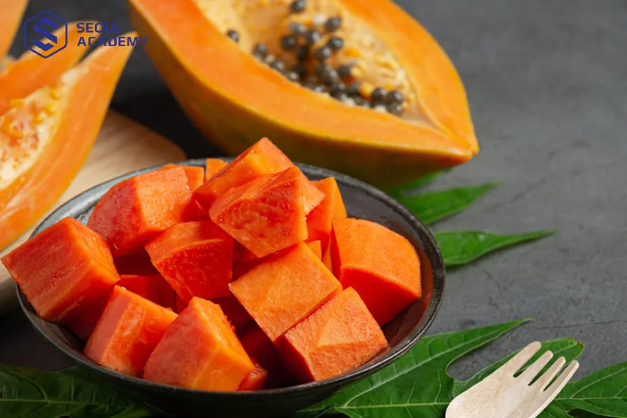 Ăn đu đủ cho một năm đủ đầy may mắn