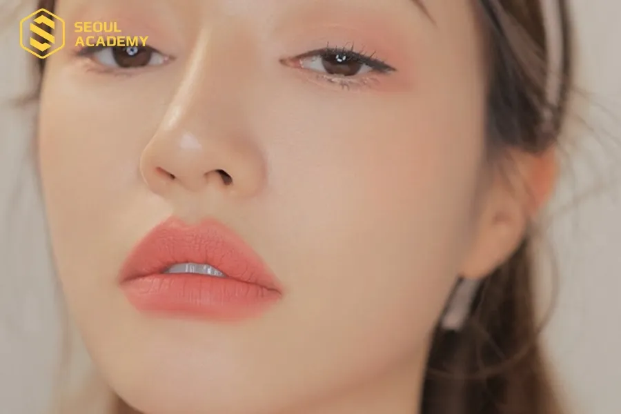 Môi cam đào sau bông siêu đẹp