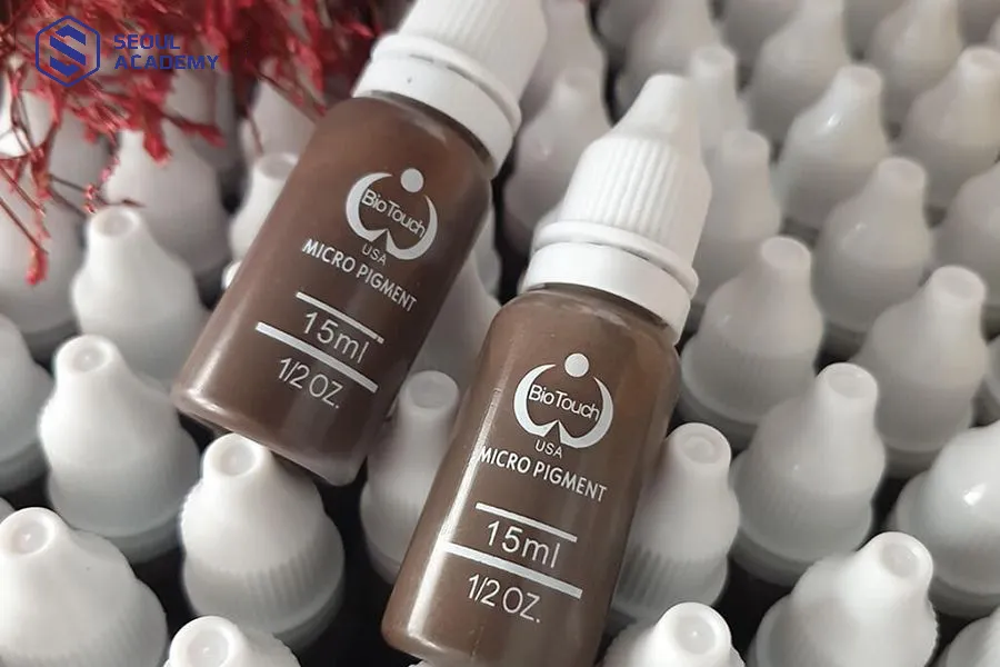 Mực phun xăm kém chất lượng ảnh hưởng đến môi sau khi xăm