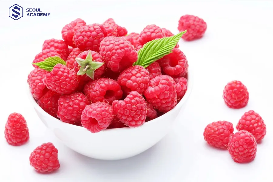 Quả mâm xôi giúp vết thương nhanh lành