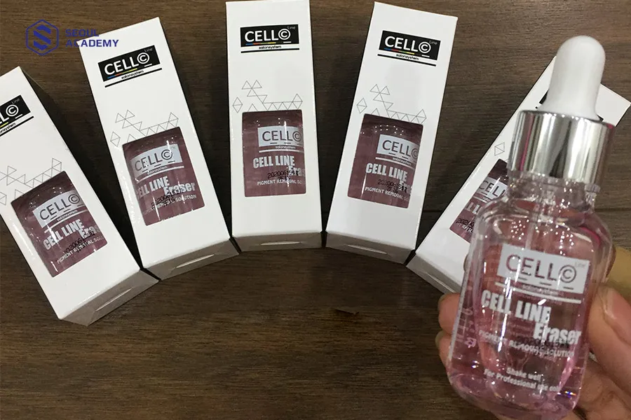 Dung dịch xoá xăm Cello Hàn Quốc có chiết xuất từ thảo dược thiên nhiên