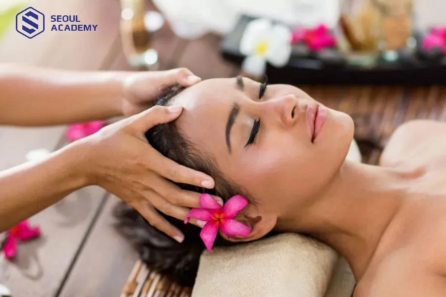 Massage đầu thư giãn Massage đầu thư giãn
