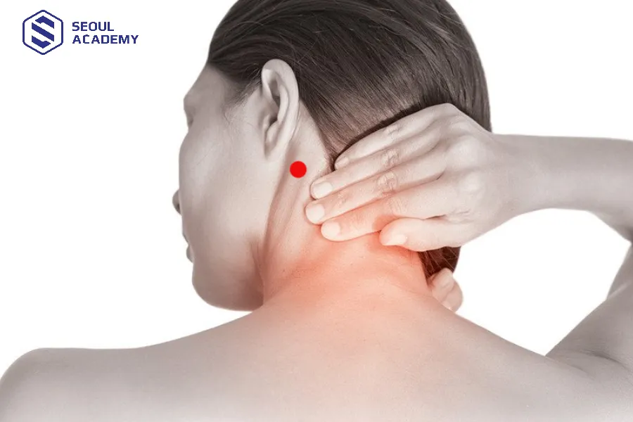 Vị trí huyệt an miên Vị trí huyệt an miên