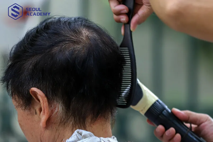 Nhiều người lựa chọn cắt tóc ngày 11