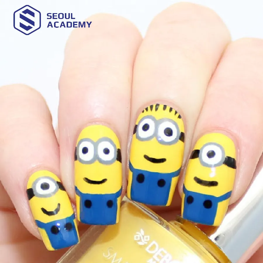 Nail hoạt hình mới lạ giúp bạn thay đổi phong cách