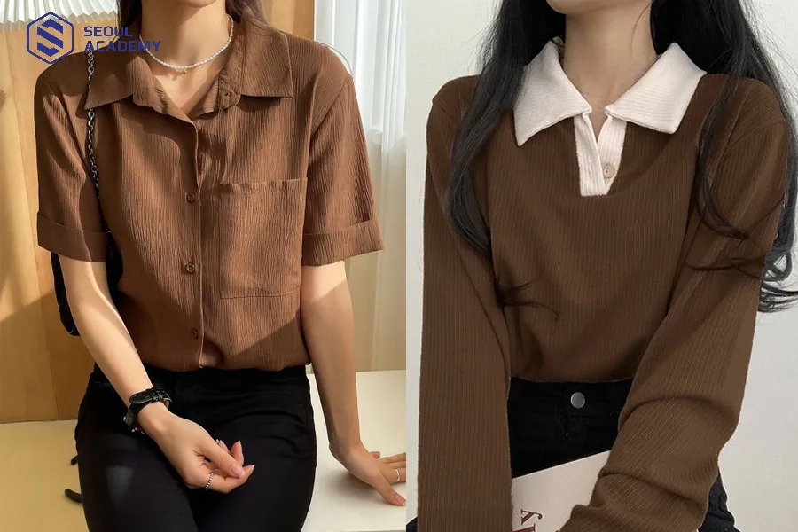 Màu nâu nhã nhặn phù hợp với người mệnh thổ