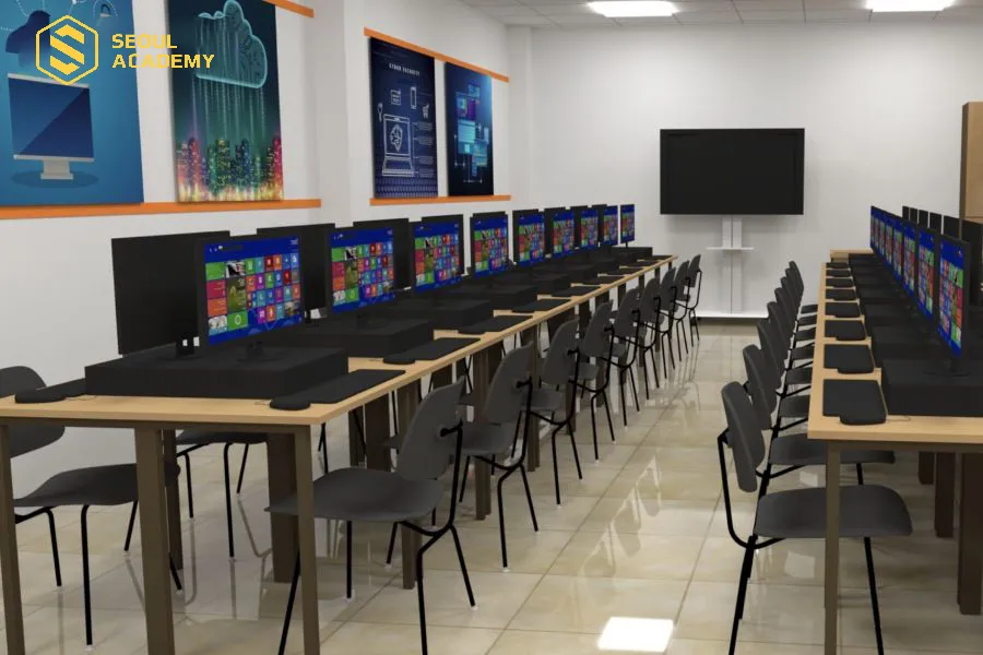 Trường Cao đẳng An ninh mạng Ispace hiện đại