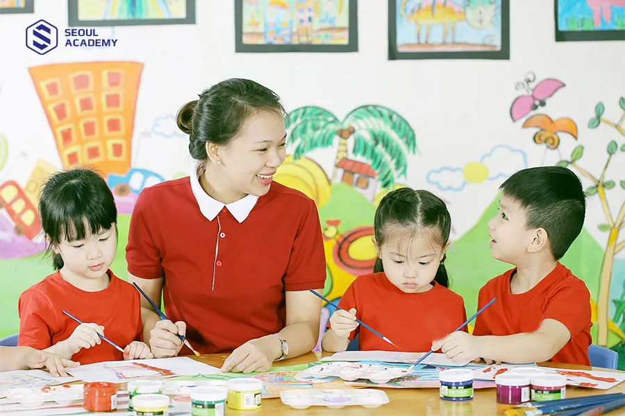 Ngành sư phạm mầm non là ngành học đào tạo giáo viên