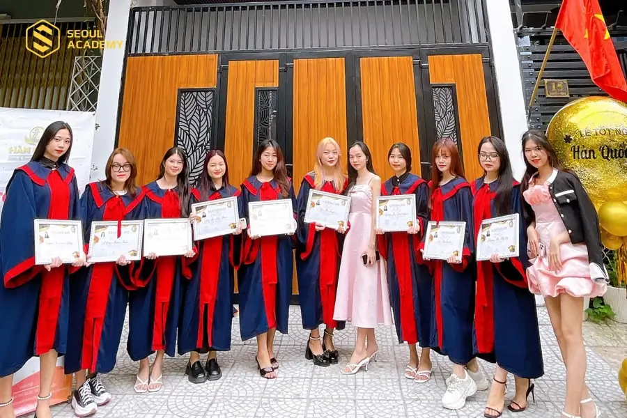 Học viên tốt nghiệp tại Spa Hàn Quốc Học viên tốt nghiệp tại Spa Hàn Quốc