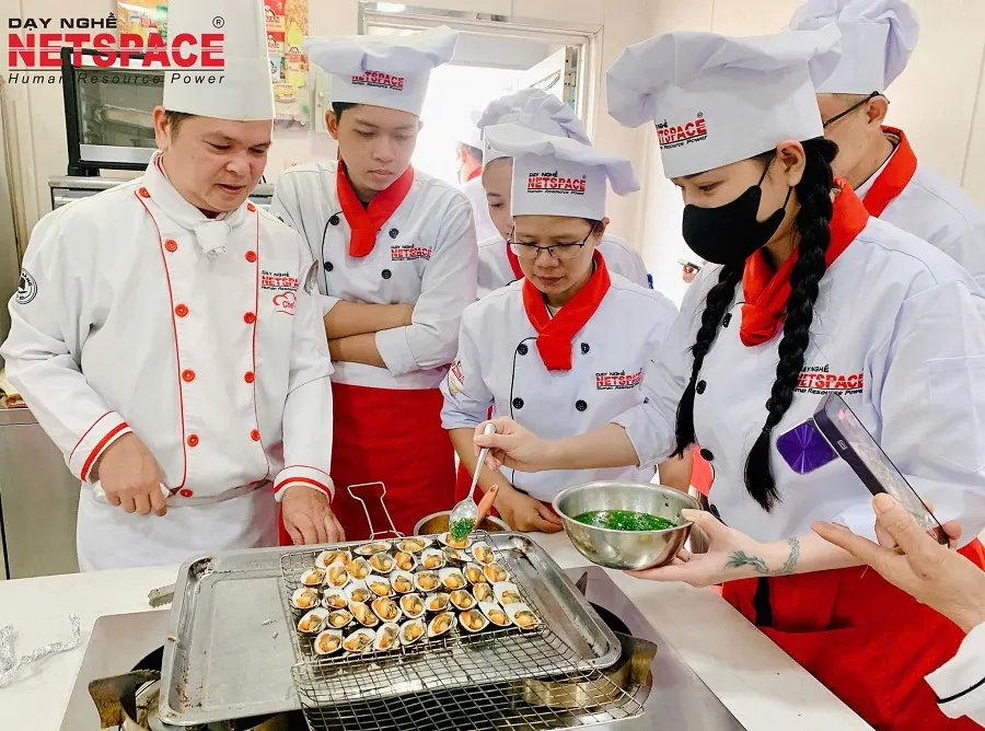 Học nghề nấu ăn không cần bằng cấp tại Netspace