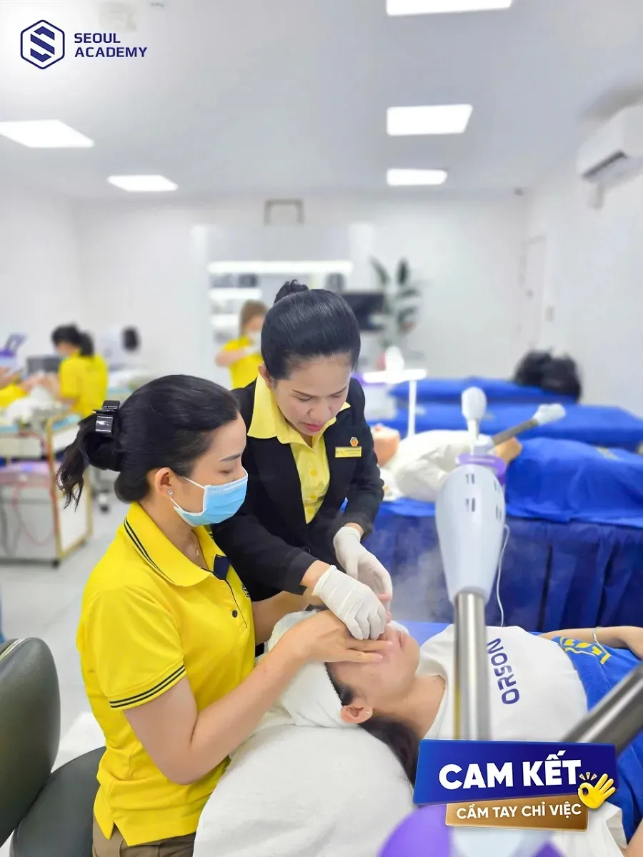 Học viên sẽ được thực hành với các trang thiết bị hiện đại