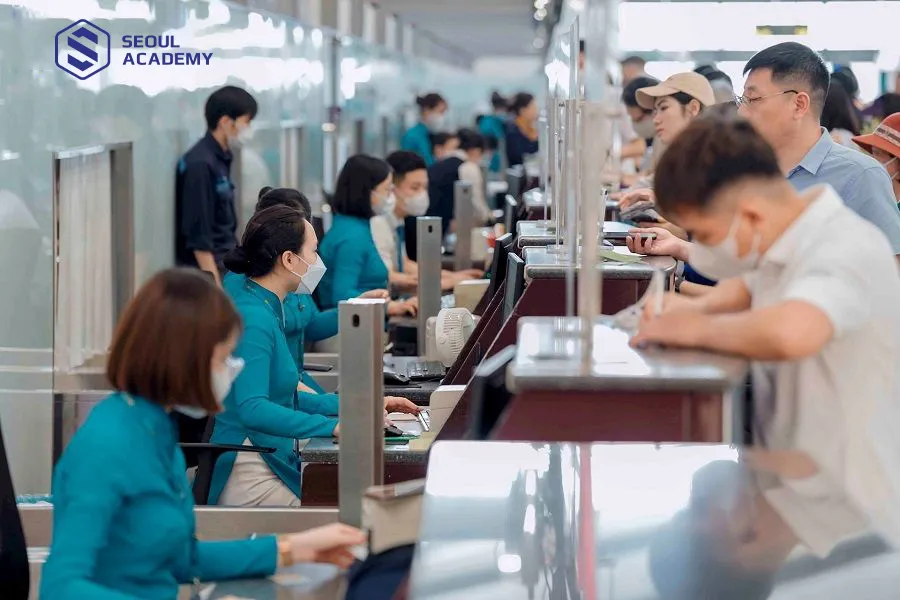 Thủ tục viên là vị trí cho vấn đề kinh tế vận tải hàng không ra trường làm gì