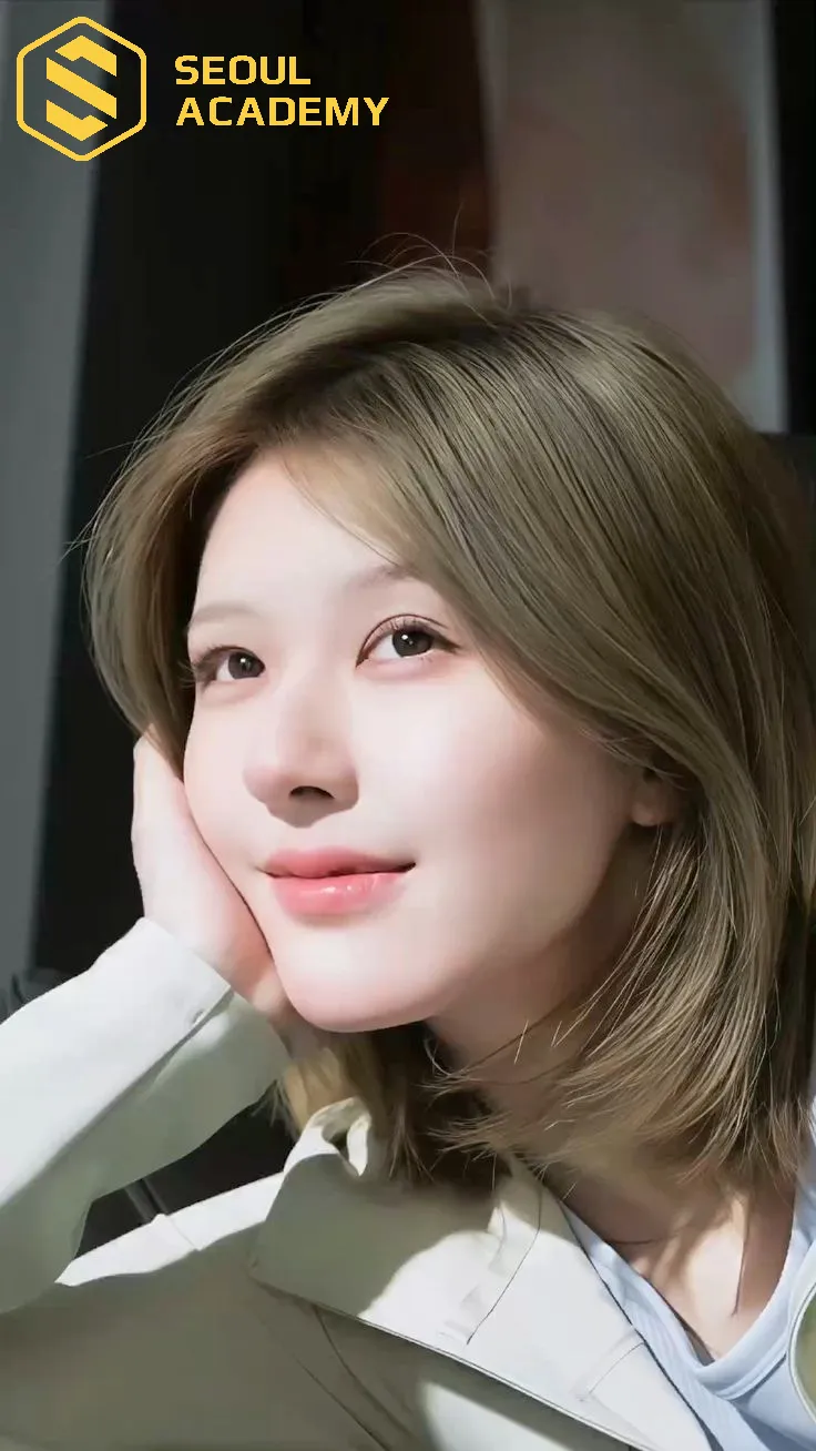 Cá tính, sành điệu với gam màu nhuộm nâu xám khói của Triệu Lộ Tư