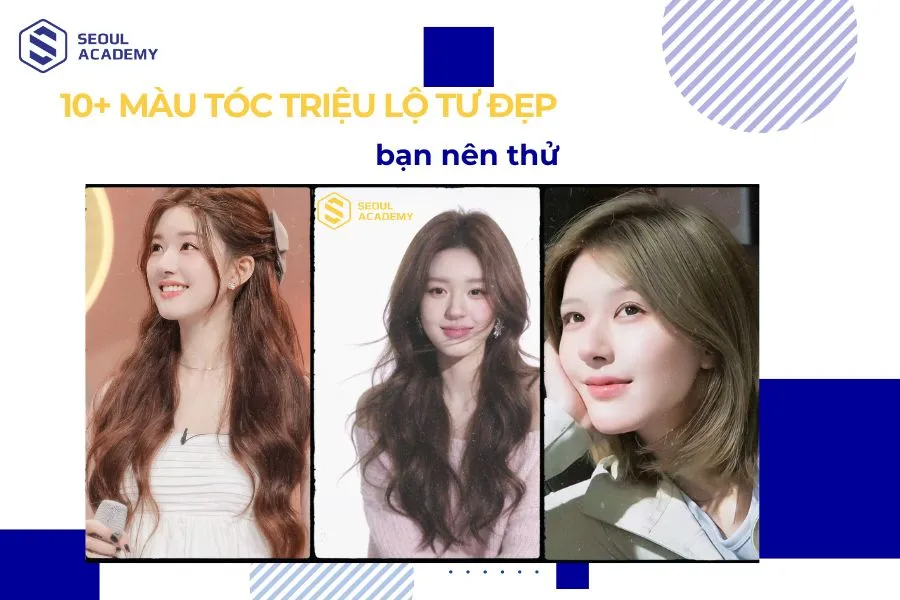 màu tóc Triệu Lộ Tư