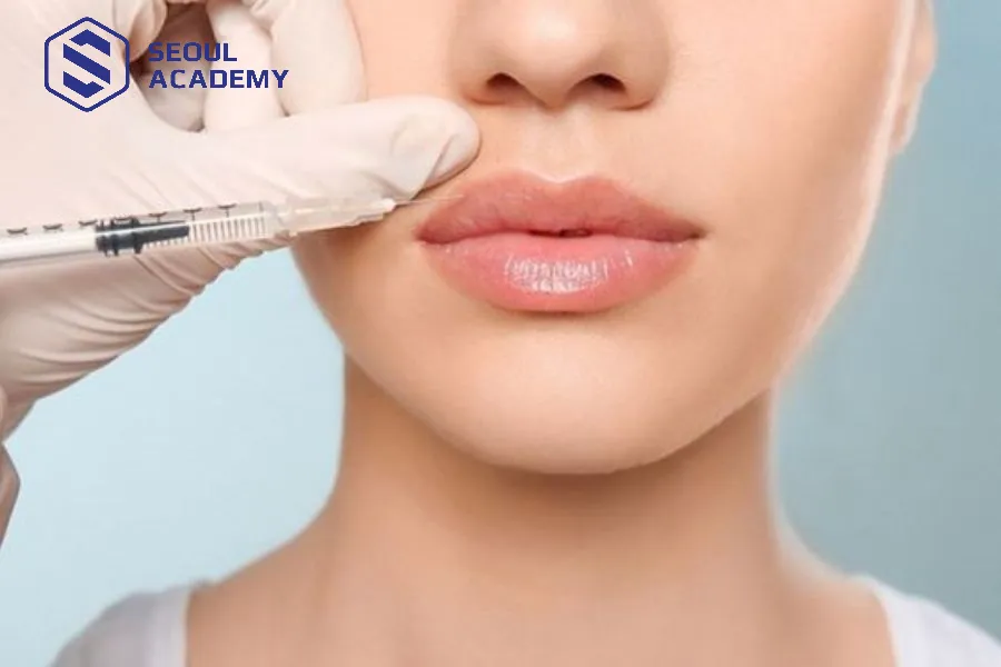 Tiêm filler giúp môi đầy đặn hơn