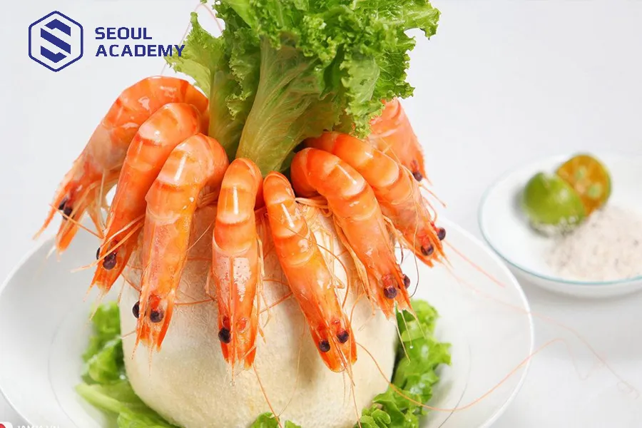 Tôm mang ý nghĩa cản trở thăng tiến trong công việc