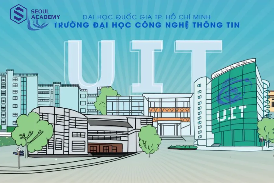 Trụ sở trường Đại học Công nghệ Thông tin - Đại học Quốc gia TP.HCM khá khang trang, được đặt ngay tại TP. Thủ Đức