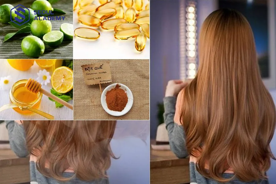 Nhuộm tóc với bột quế