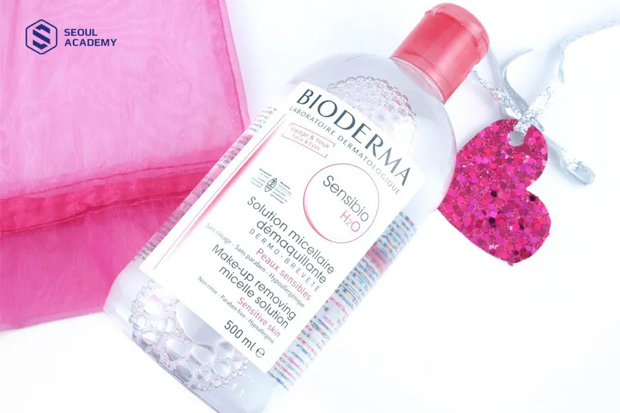 Sản phẩm Bioderma là nước tẩy trang cho da không trang điểm