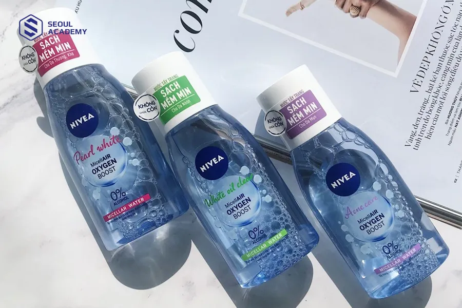 Nước tẩy trang Nivea có giá thành khá thấp và dễ mua