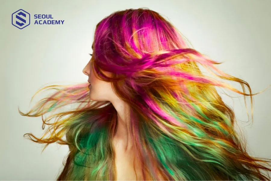 Tóc tẩy rồi khá khó để giữ màu lâu