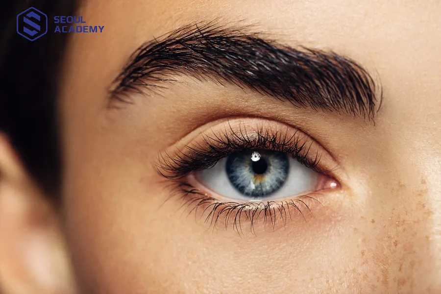 Phụ nữ có dáng lông mày rậm và thô thường không thuận lợi về tình duyên