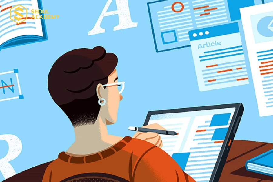 Công việc biên tập viên cần sự tập trung sáng tạo