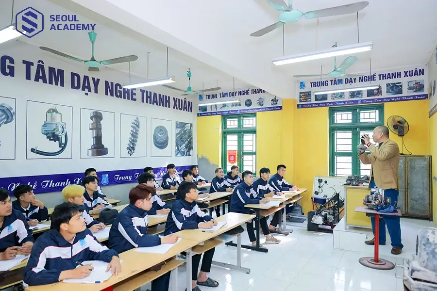 Trung tâm Thanh Xuân có đa dạng các ngành nghề đào tạo