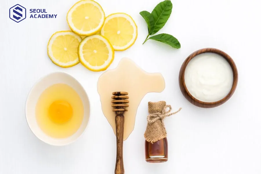 Cách tắm trắng bằng chanh, mật ong và trứng gà