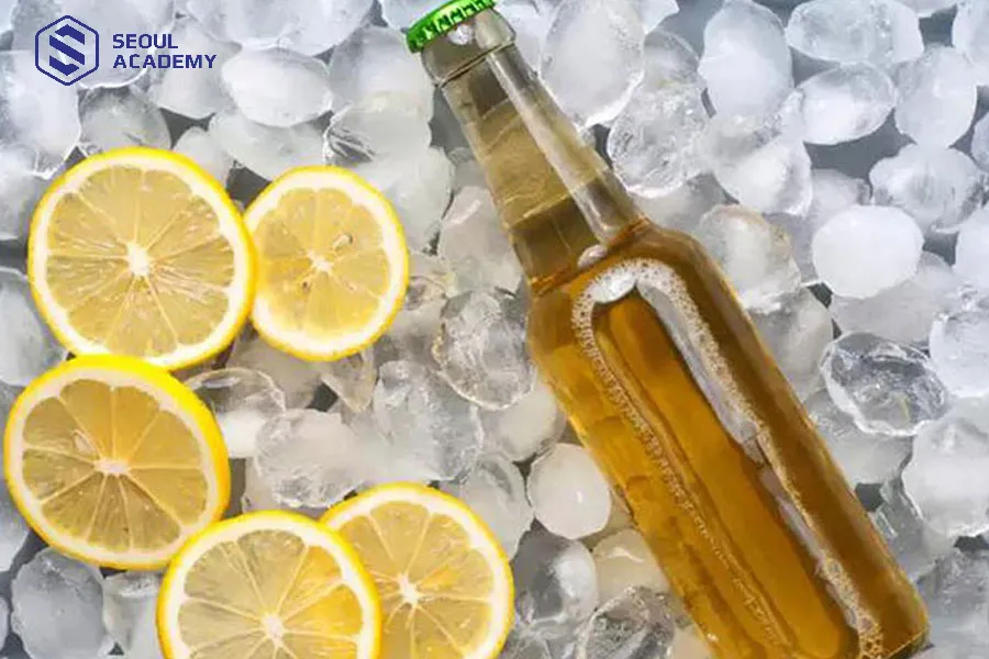 Cách tắm trắng bằng chanh và bia