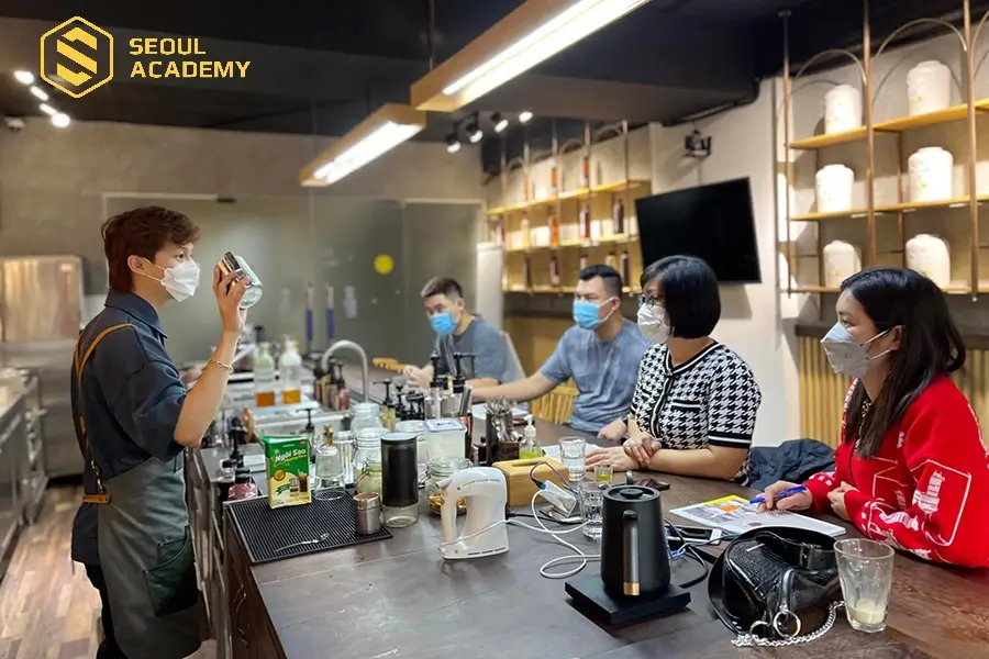 Trung Tâm Vietblend là cơ sở uy tín, xứng đáng để lựa chọn học barista