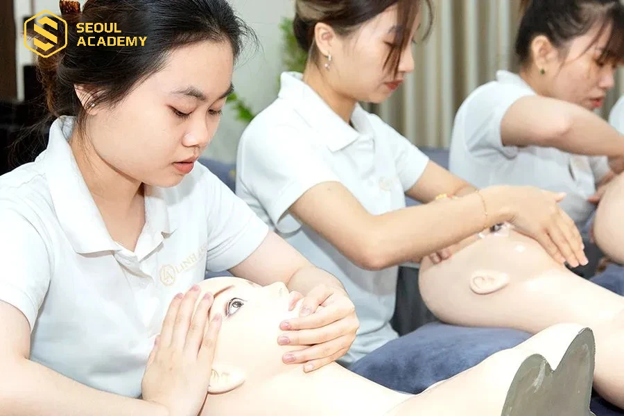 Trường đào tạo thẩm mỹ quốc tế Linh Anh cam kết tay nghề vững cho tất cả học viên