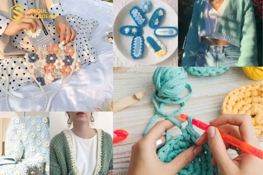 Nghề làm đồ đan móc handmade đang là xu hướng kinh doanh của giới trẻ