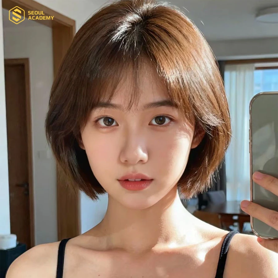 Tóc Bob có thể dễ dàng ứng dụng với nhiều phong cách khác nhau