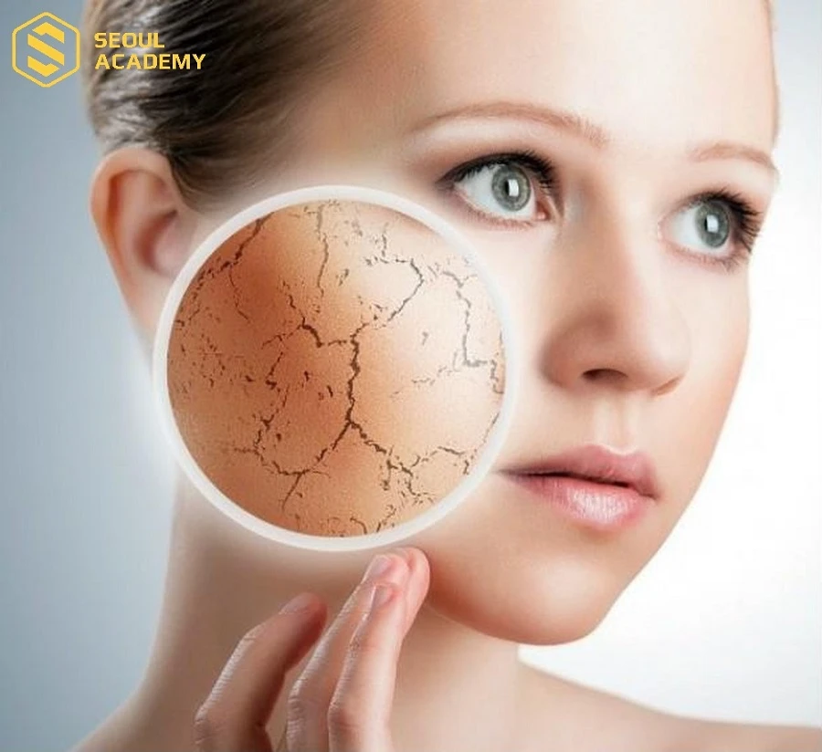 Da mặt khô tần suất massage tối đa 2 lần/ 1 tuần Da mặt khô tần suất massage tối đa 2 lần/ 1 tuần