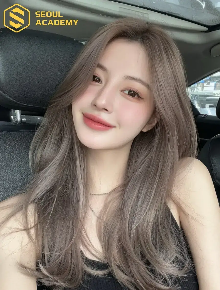 Nhuộm màu bạc ánh kim thời thượng sẽ giúp bạn trở thành cô nàng xinh đẹp lạnh lùng