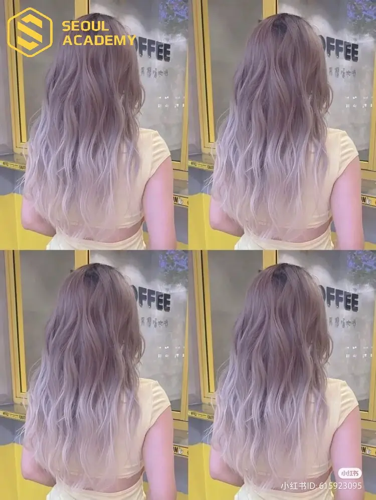 Sở hữu diện mạo chuẩn nàng thơ, lãng mạn với màu nhuộm tím sương mù