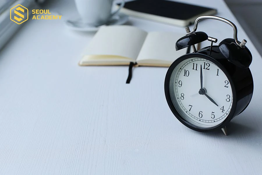 Quản lý thời gian là cách để học sinh tránh gặp áp lực học tập