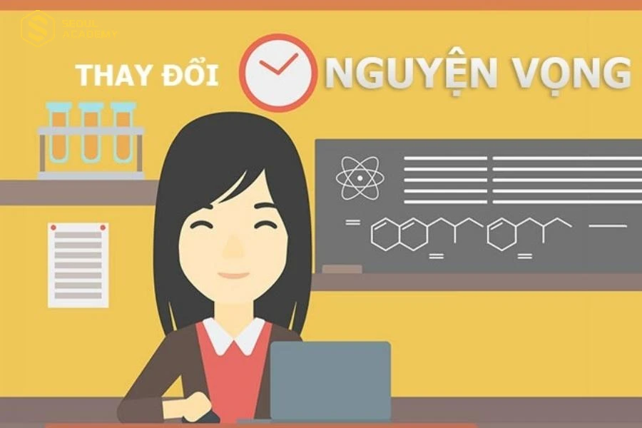 Hướng dẫn cách thay đổi nguyện vọng