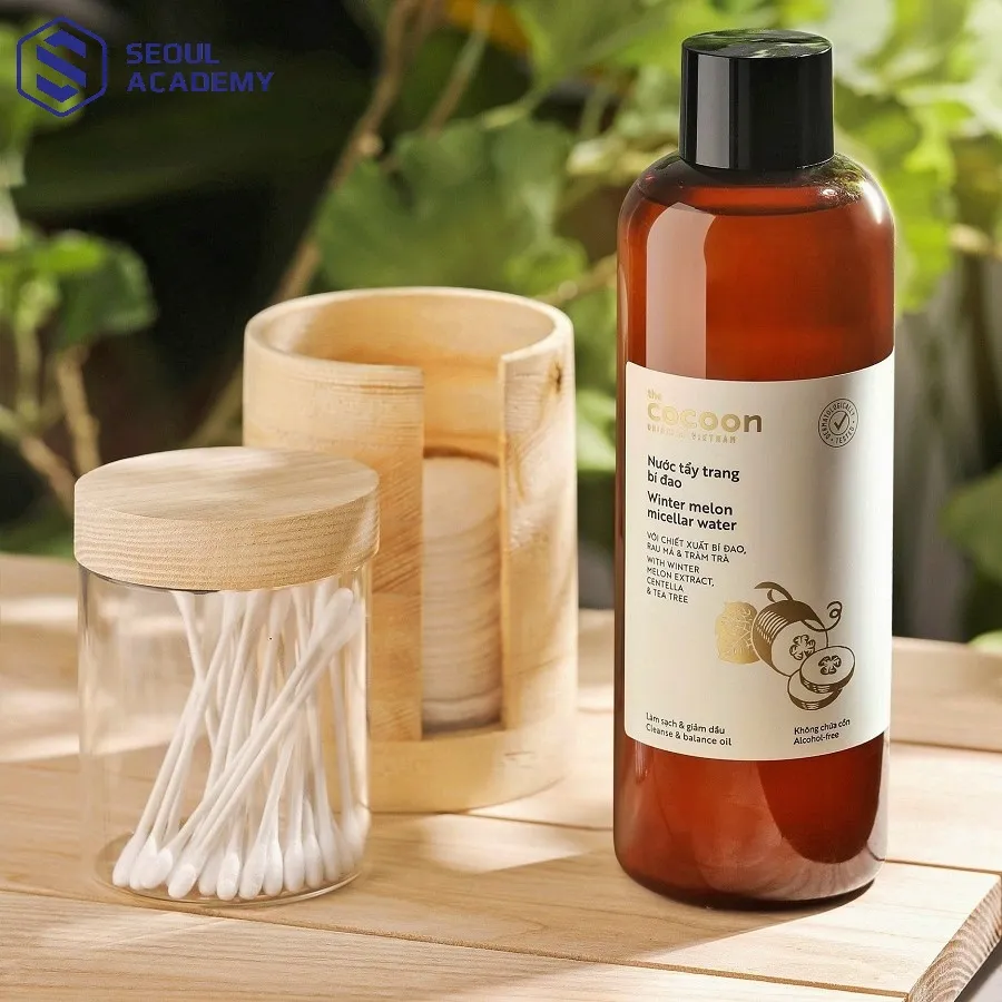 Tẩy trang Cocoon là thương hiệu làm sạch da thuần thiên nhiên made in Việt Nam