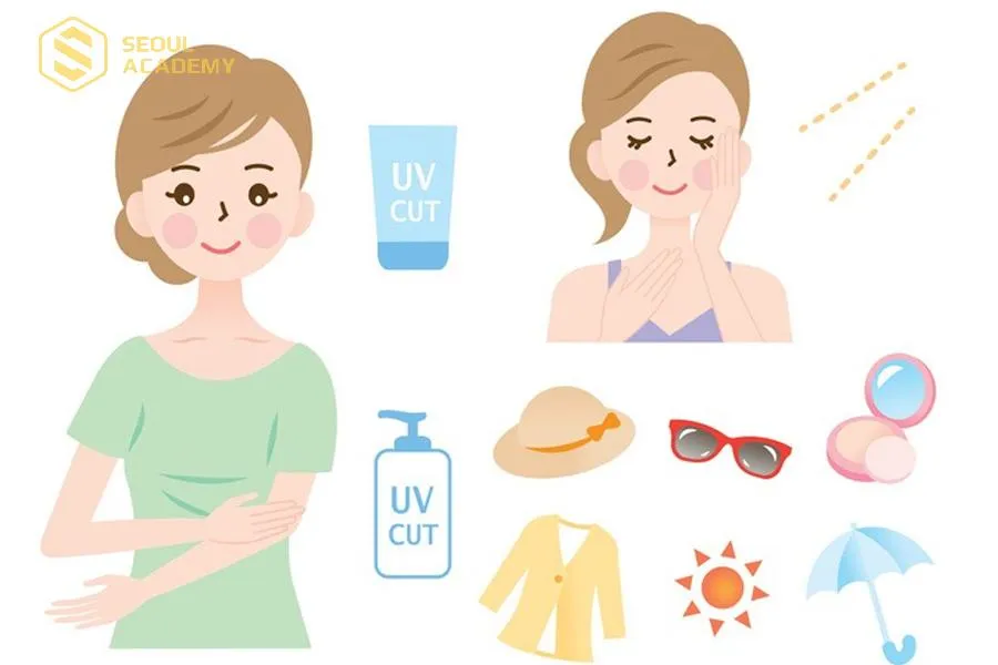 Dùng kem chống nắng