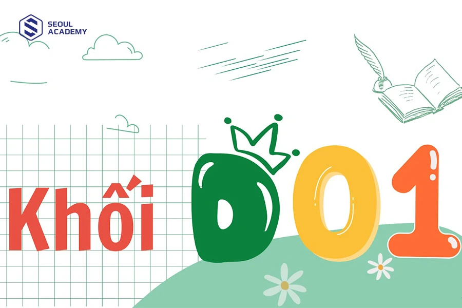 Ba môn Toán - Văn - Anh là tổ hợp môn thuộc khối D01