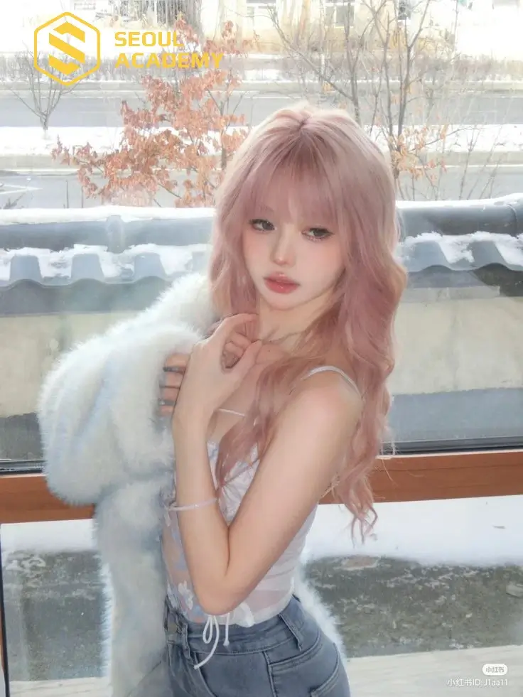 Nhuộm tóc hồng đào bạch kim cần phải chăm sóc kỹ càng