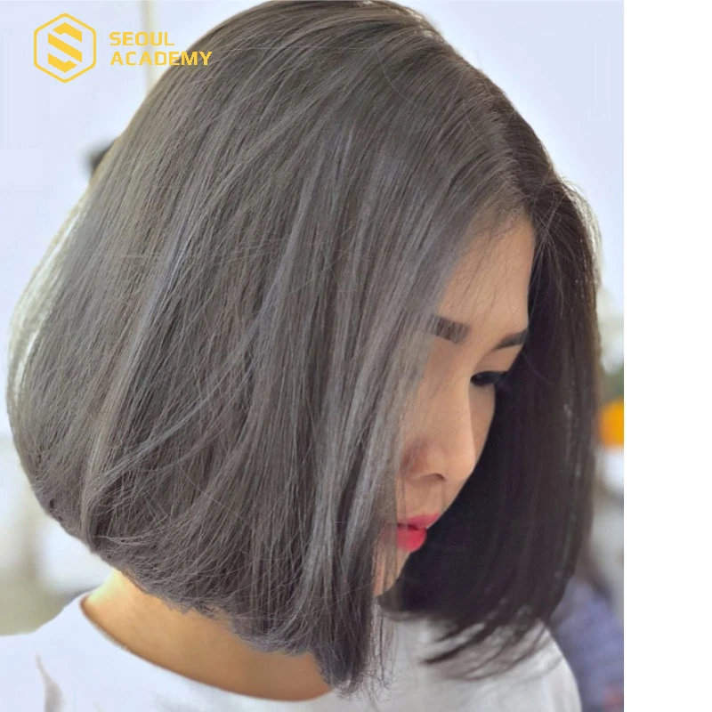 Kiểu tóc này phù hợp với các bạn có khuôn mặt tròn