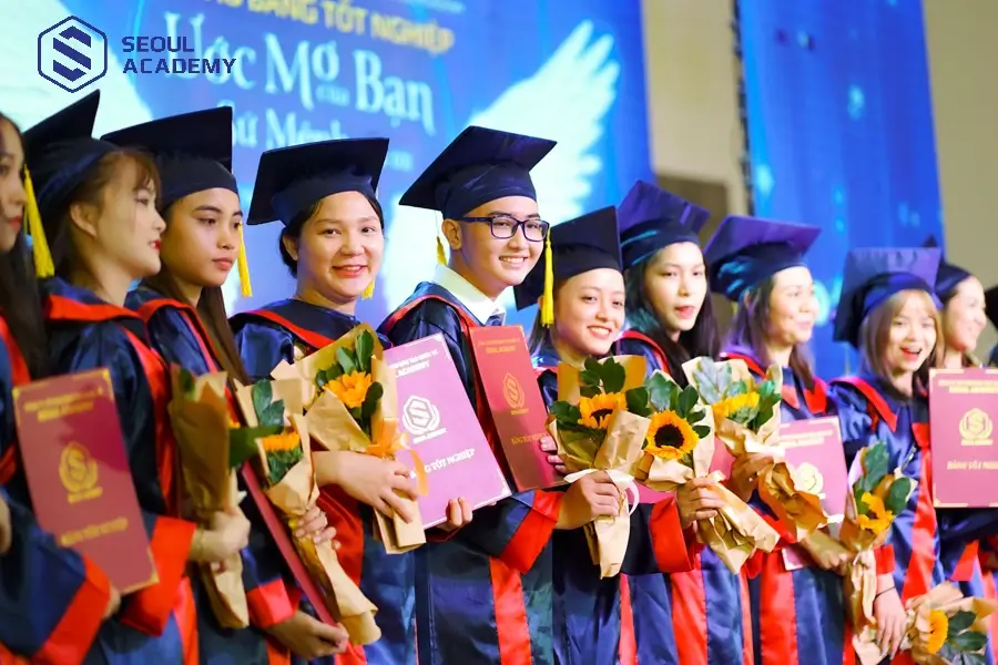 Khóa học spa chuyên nghiệp của Seoul Academy cấp chứng nhận nghề cho học viên