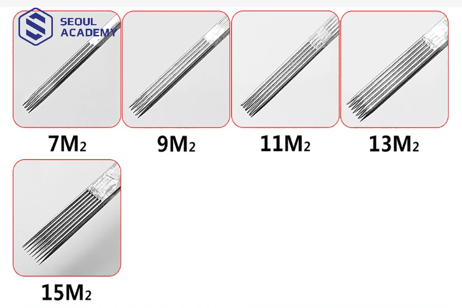Loại kim RS là kim ngang 2 lớp, khoảng cách các kim nhỏ sát gần với nhau
